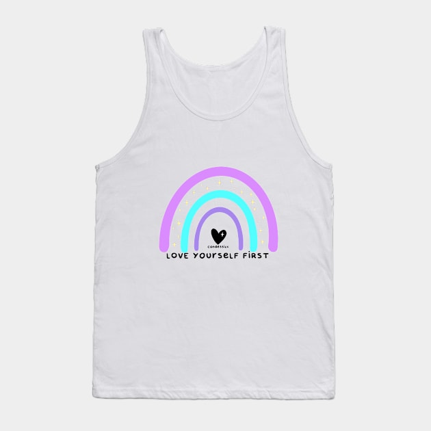 Love Yourself First Tank Top by Candessilk